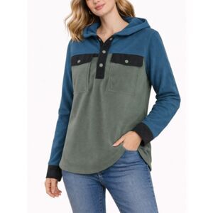 Patagonia Worn Wear Early Rise Shirt Women's Size Small Hemlock Green